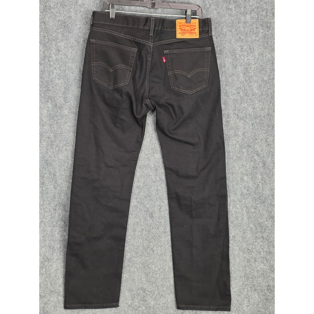 Levi's Black Straight Men's Jeans